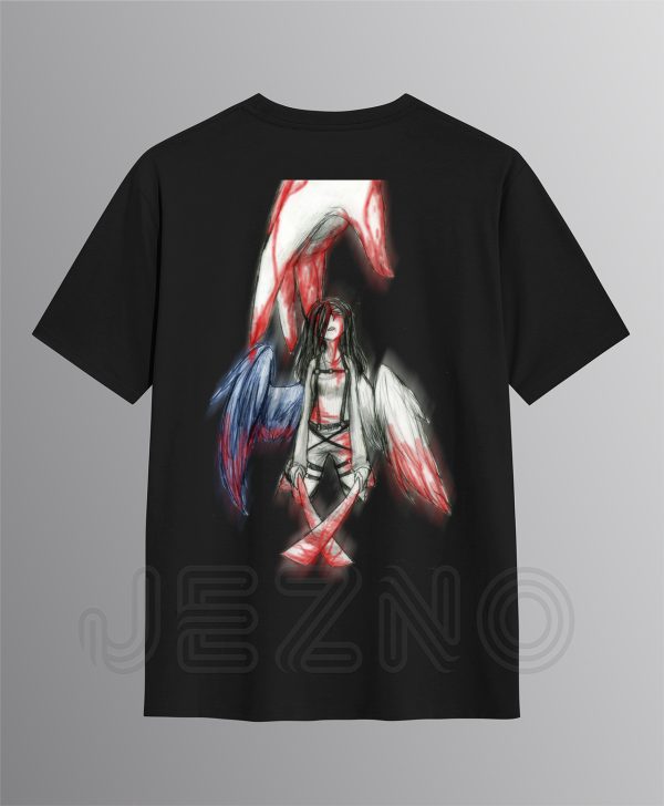 Fallen Angel Anime Art T-Shirt