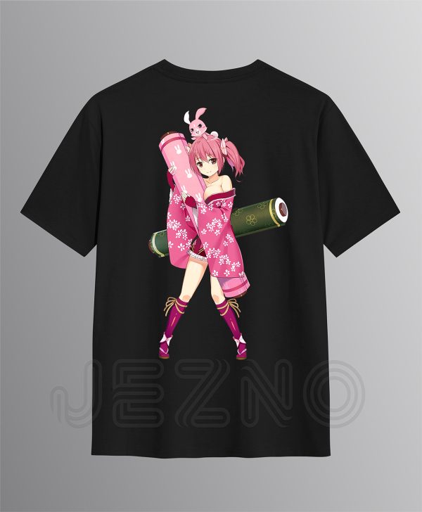 Kawaii Bunny Warrior Anime T-Shirt