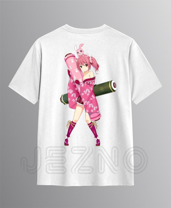 Kawaii Bunny Warrior Anime T-Shirt